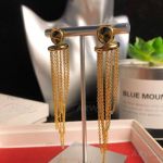 AAA Clone Celine All Gold Tassel Earrings